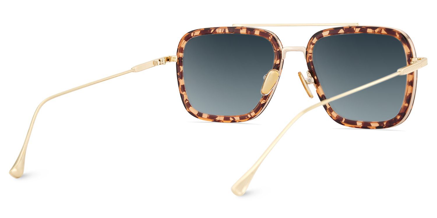 Gifford Aviator Sunglasses with Mixed Tortoise Frames | ZEELOOL CA4