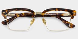 Landon Tortoise Browline Glasses2