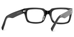 Fayssel Black Rectangle Glasses5