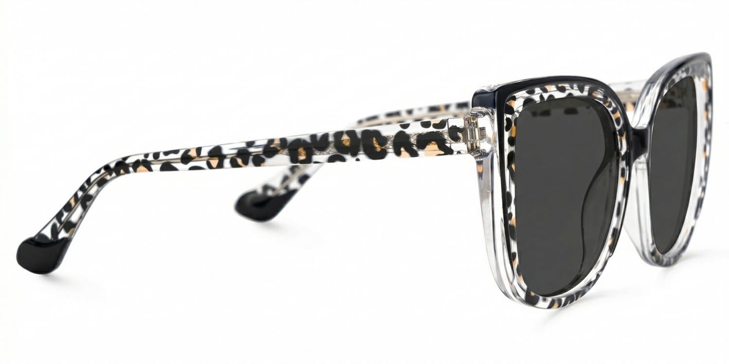 Fenn Tr90 Black Tortoise Frame Sunglasses | ZEELOOL CA2