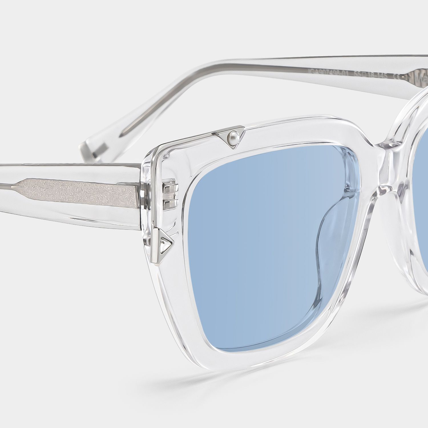 Marilyn Clear Frame Sunglasses with Butterfly Style | ZEELOOL CA5