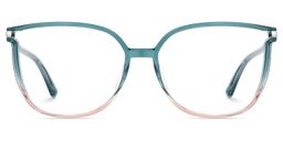 Rodz Green-Pink Square Glasses0