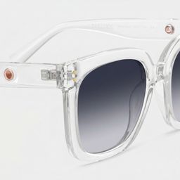 Ebony Clear Square Sunglasses4