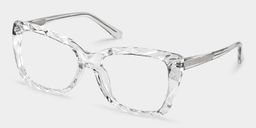 Edna Clear Rectangle Glasses2