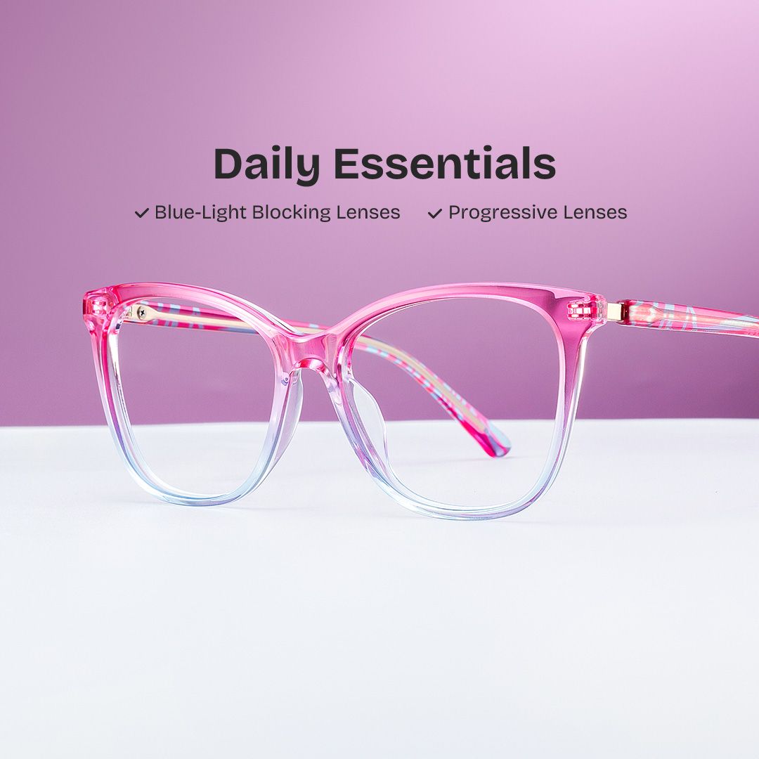 Gage Butterfly Pink Color Frame Glasses for Women | ZEELOOL Canada0