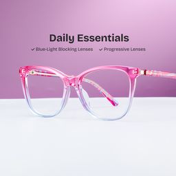 Gage Pink Blue Butterfly Glasses0