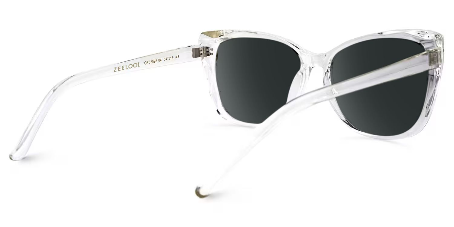 Farris Cat Eye Sunglasses with Tr90 Clear Frames | ZEELOOL CA3