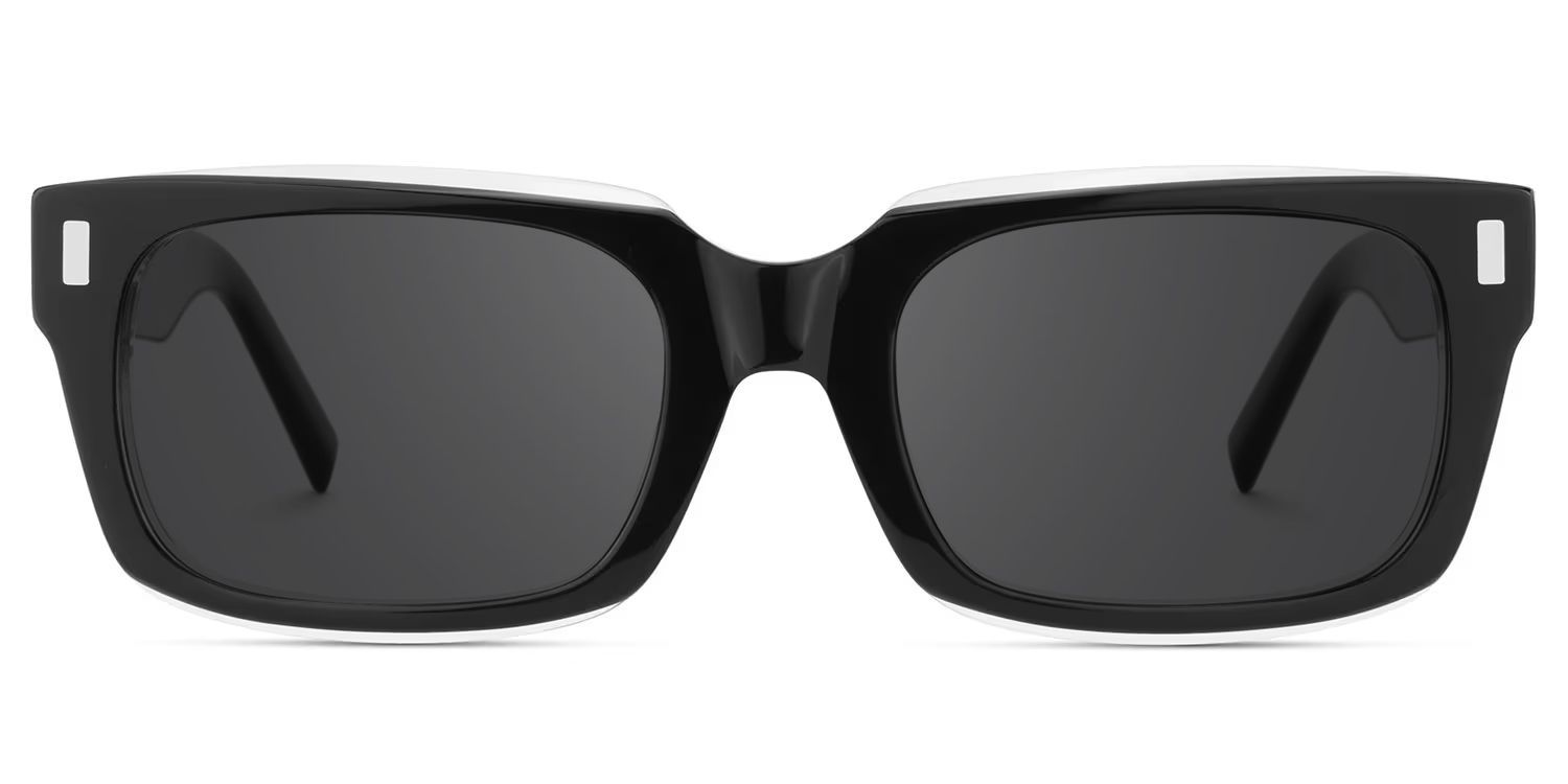 Fayssel Acetate Black Frame Sunglasses | ZEELOOL CA0