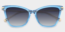 Hilary Blue Butterfly Sunglasses1