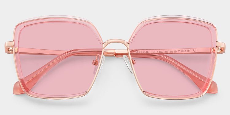 Cordaro Pink Square Sunglasses