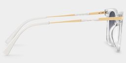 Jacqui Clear Rectangle Sunglasses3