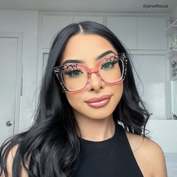 Mayda Cateye Black Glasses4