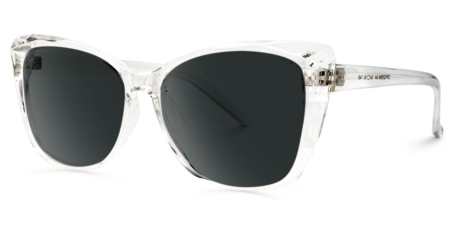 Farris Cat Eye Sunglasses with Tr90 Clear Frames | ZEELOOL CA1