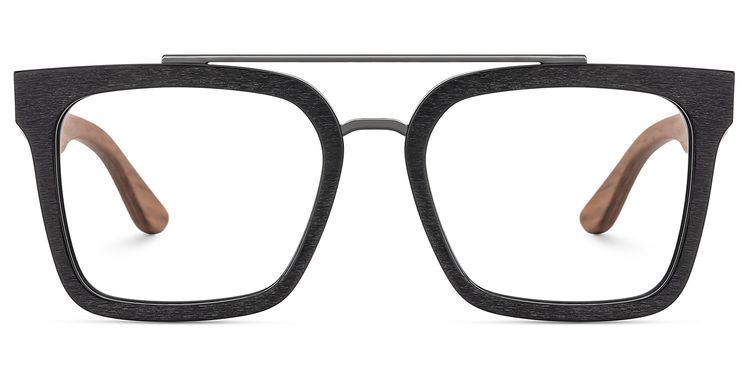 Pascal Black Aviator Glasses