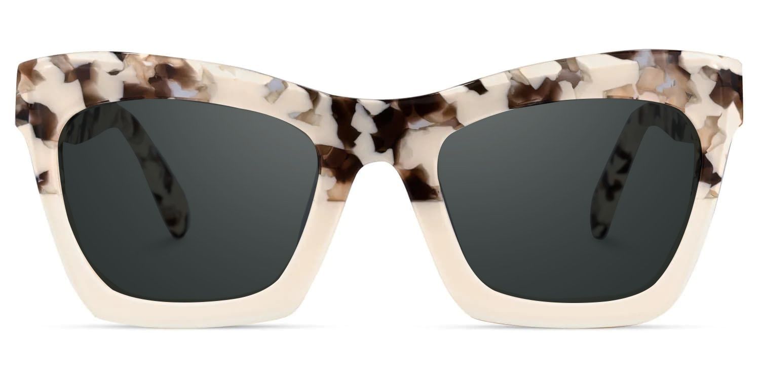 Benitez Acetate Two-Tone Frame Sunglasses | ZEELOOL CA0