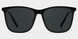 Malika Black Square Sunglasses1