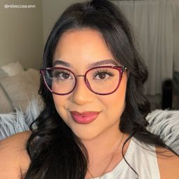 Estrada Purple Cat eye Glasses4