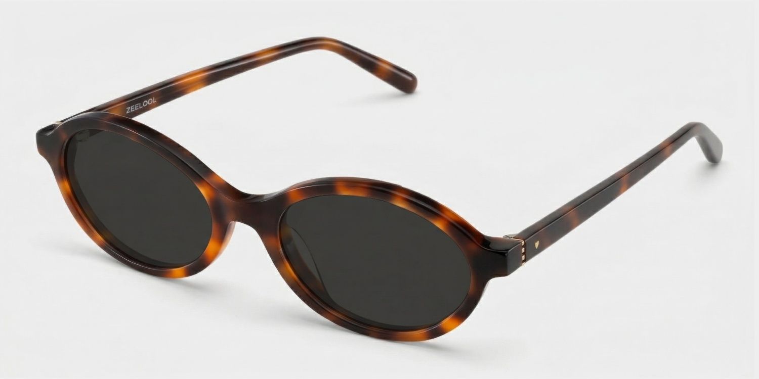 Everly Tortoise Oval Sunglasses to Frame Your Face | ZEELOOL CA2