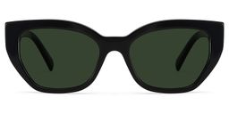 Zia Black Cat eye Sunglasses0