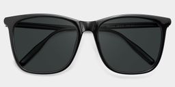 Malika Black Square Sunglasses2