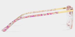 Eliot Pink Rectangle Glasses3
