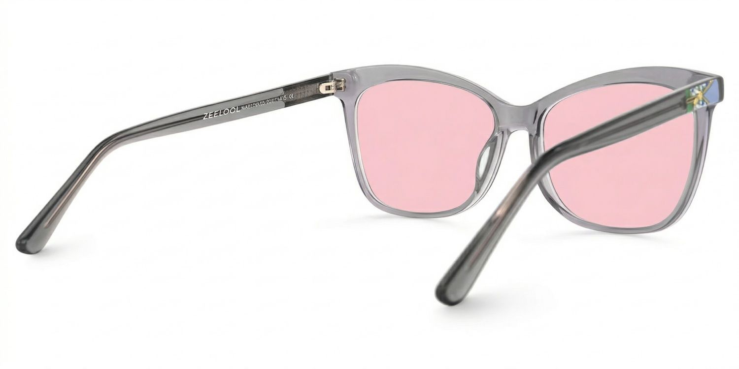Alfred Butterfly Gray Sunglasses for Women & Men | ZEELOOL CA3
