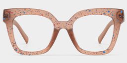Malcolm Matte Brown Square Glasses1