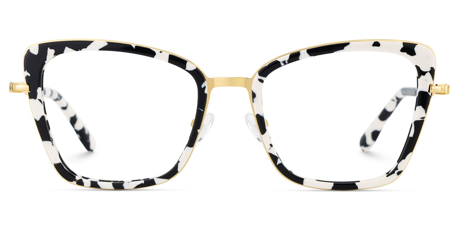 Rosalie Butterfly Cow Color Frame Glasses for Women | ZEELOOL Canada1