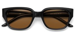 Serene Black Cat eye Sunglasses1