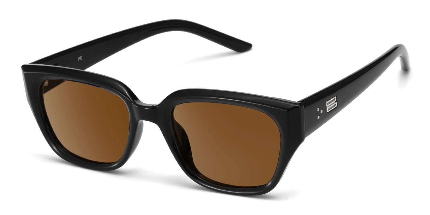 Serene Tr90 Black Frame Sunglasses | ZEELOOL CA2