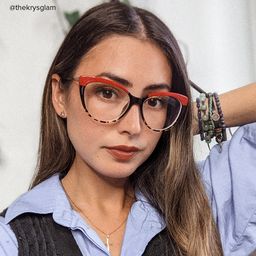 Malcolm Square Beige-Clear Glasses8