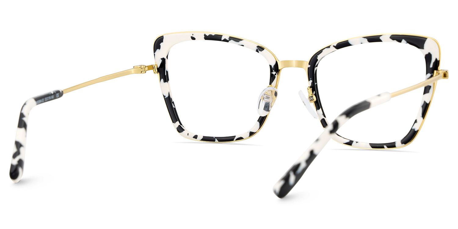 Rosalie Butterfly Cow Color Frame Glasses for Women | ZEELOOL Canada5