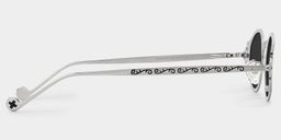 Serena Silver Oval Sunglasses3