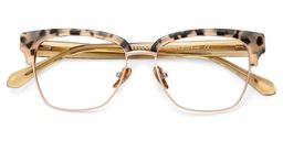 Ellis Tortoise Browline Glasses1