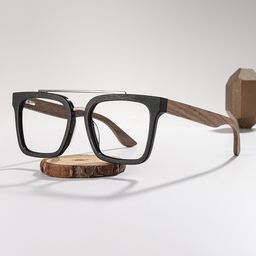 Pascal Black Aviator Glasses0