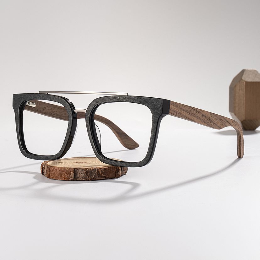 Pascal Black Aviator Glasses