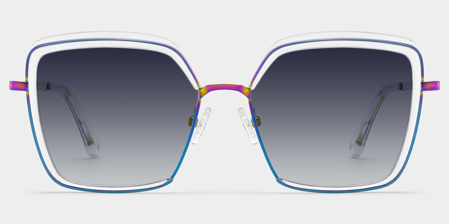 Cordaro Square Clear Sunglasses for Women & Men | ZEELOOL CA0