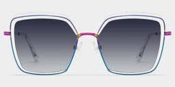 Cordaro Clear Square Sunglasses0