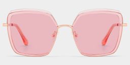 Cordaro Pink Square Sunglasses0