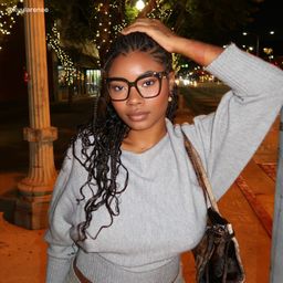Minguela Green Square Glasses6