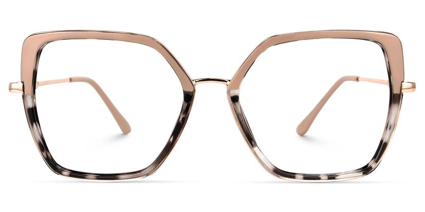 Keller Two-Tone Geometric Glasses