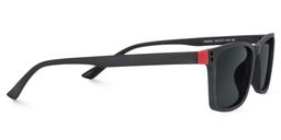 Cheche Black Rectangle Sunglasses2