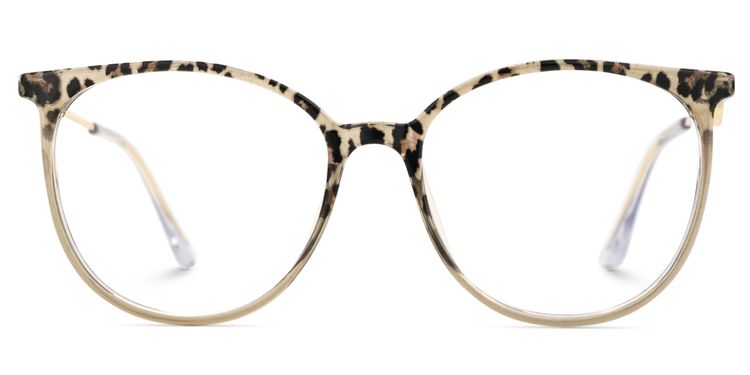 Chanty Brown Round Glasses