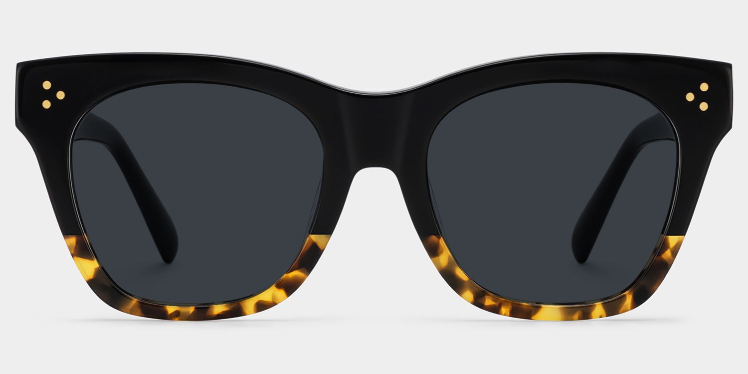 Tandy Tortoise Square Sunglasses to Frame Your Face | ZEELOOL CA0