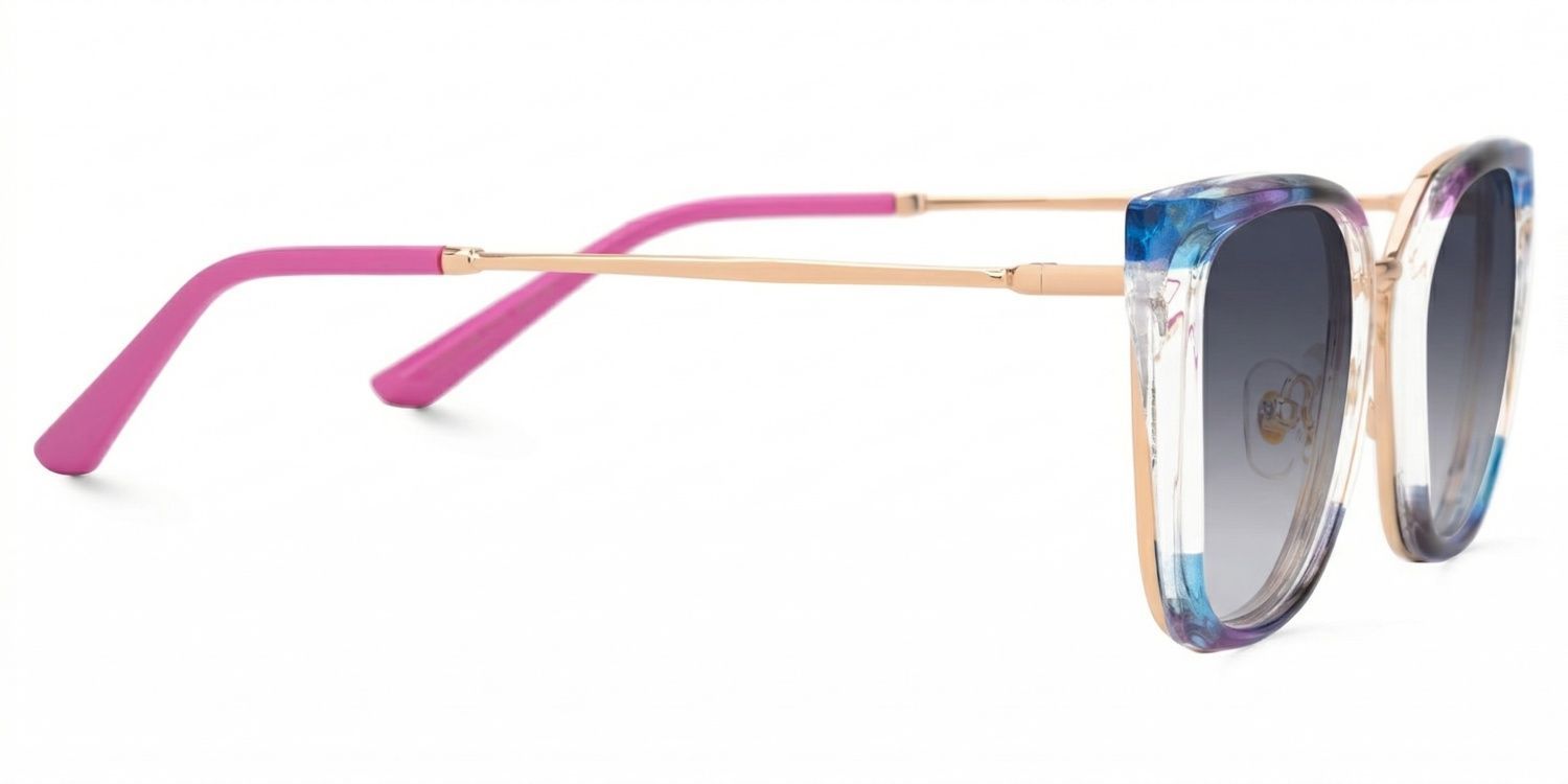 Martins Tr90 Multicolor Frame Sunglasses | ZEELOOL CA2