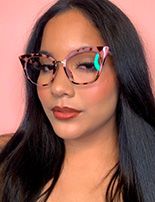 Denis Cat Eye Red Glasses7