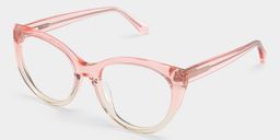 Kiera Pink Cat eye Glasses2