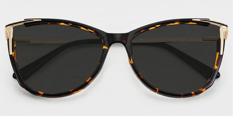 Yomary Tortoise Cat eye Sunglasses