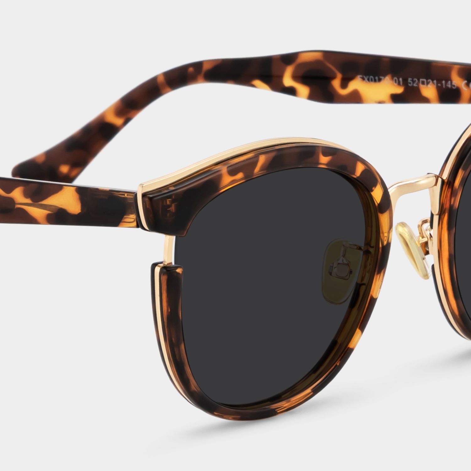 Laraine Cat Eye Tortoise Sunglasses for Women & Men | ZEELOOL CA4