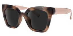 Malcolm Burnt-Umber Square Sunglasses2